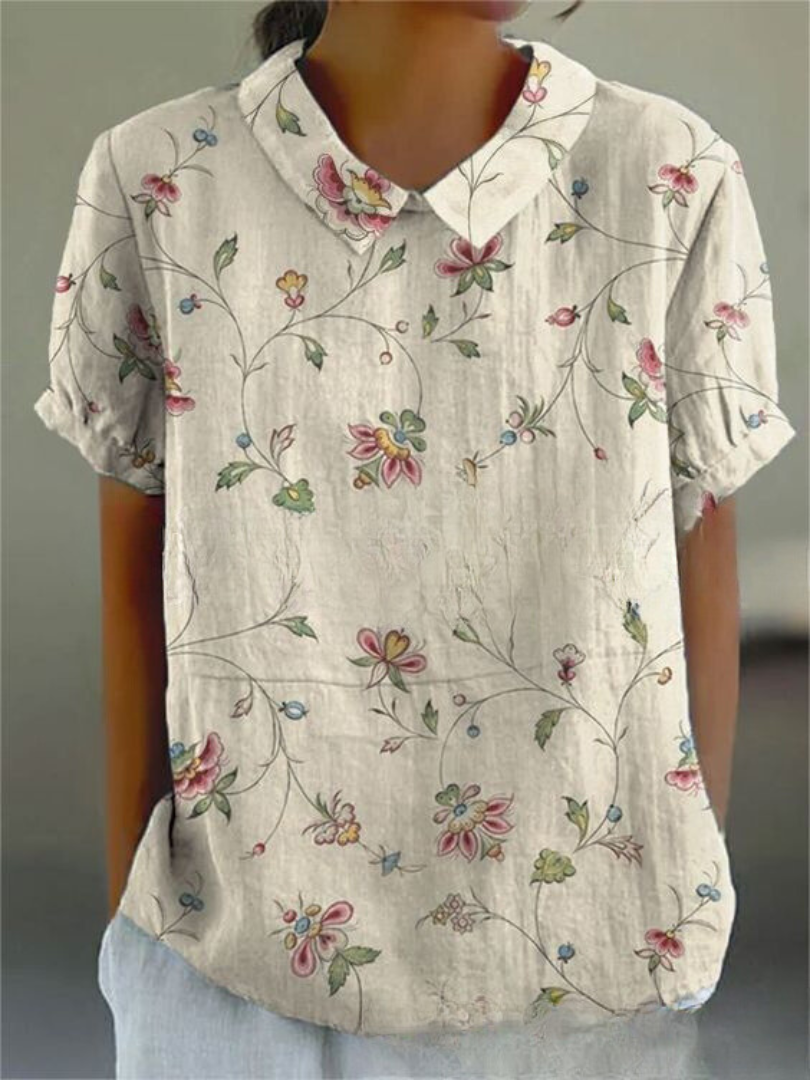 Ivyshape | Women's Floral Shirt Comfy