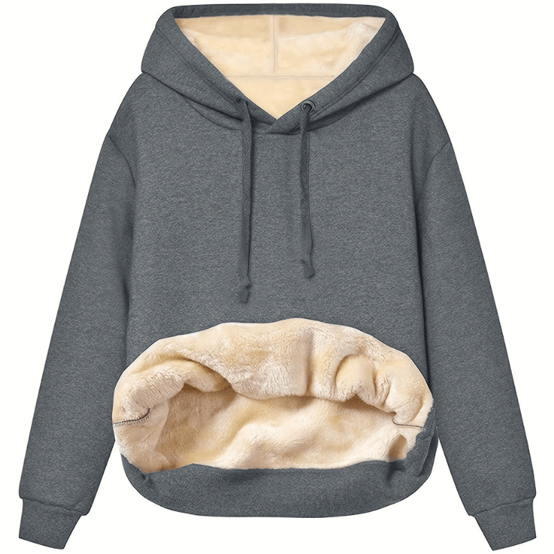 Ivyshape | Modern and Trendy Winter Hooded Sweatshirt