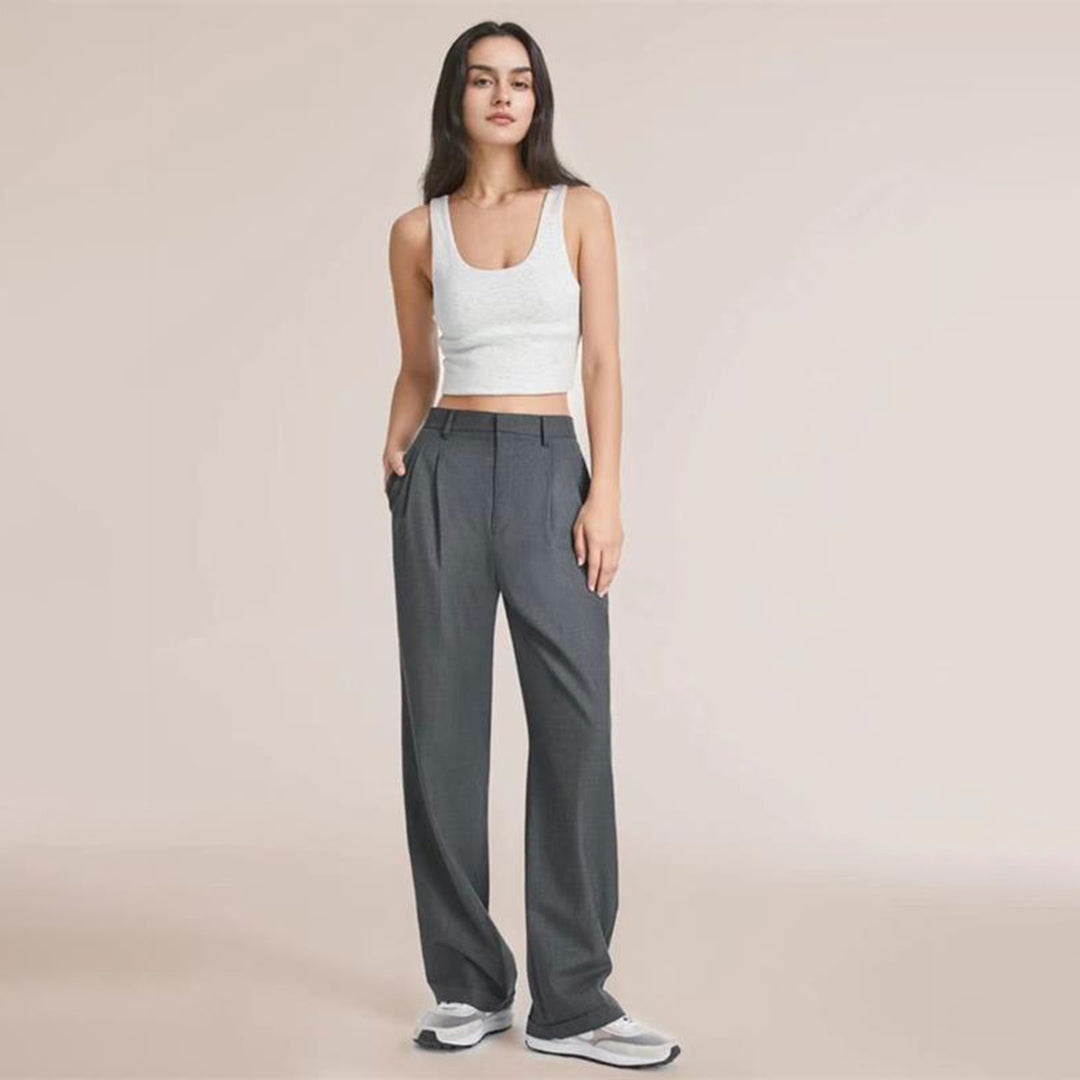 Ivyshape | Pants With High Waist