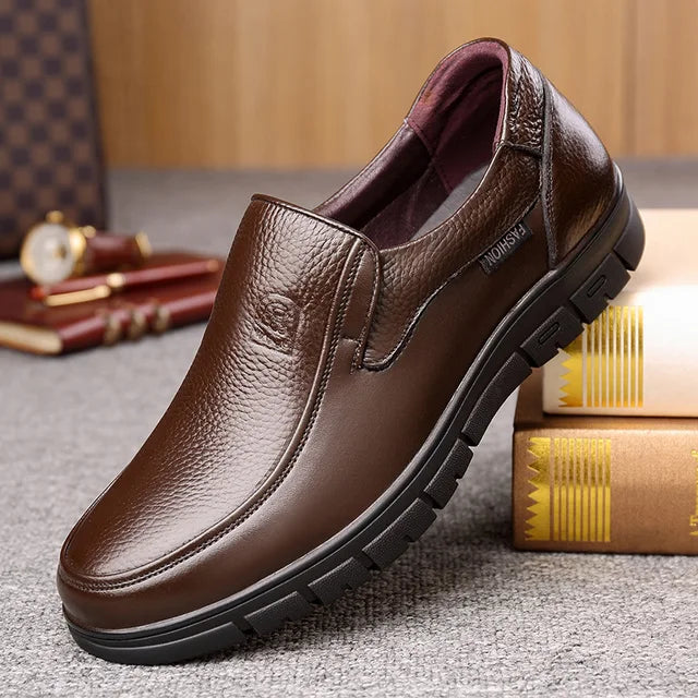 Ivyshape | Men's Casual Shoes Made of Genuine Leather