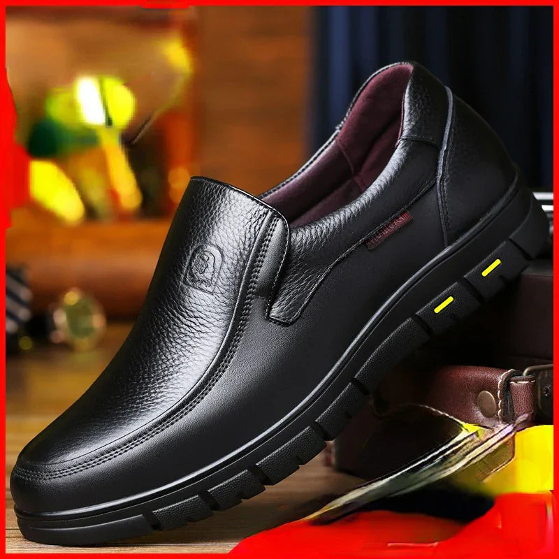 Ivyshape | Men's Casual Shoes Made of Genuine Leather