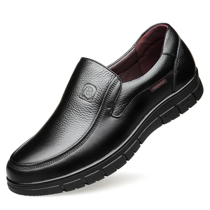 Ivyshape | Men's Casual Shoes Made of Genuine Leather