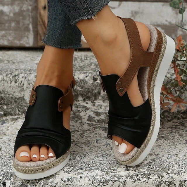 Ivyshape | Women's Wedge Sandals for Stylish Comfort