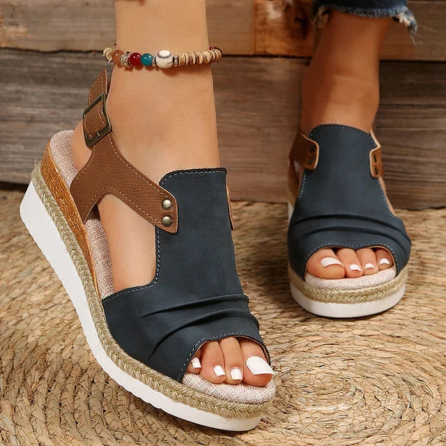 Ivyshape | Women's Wedge Sandals for Stylish Comfort