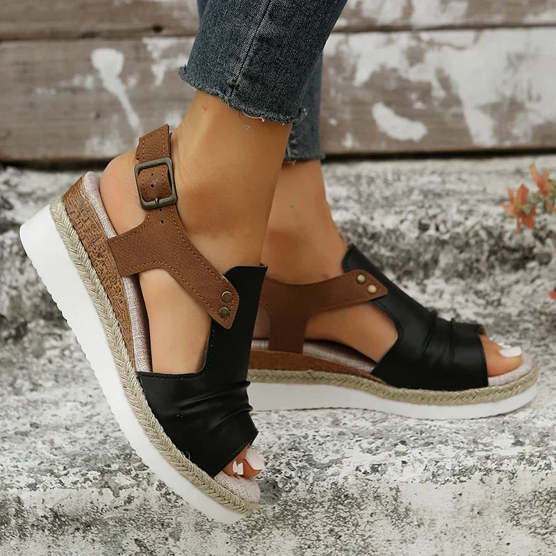 Ivyshape | Women's Wedge Sandals for Stylish Comfort