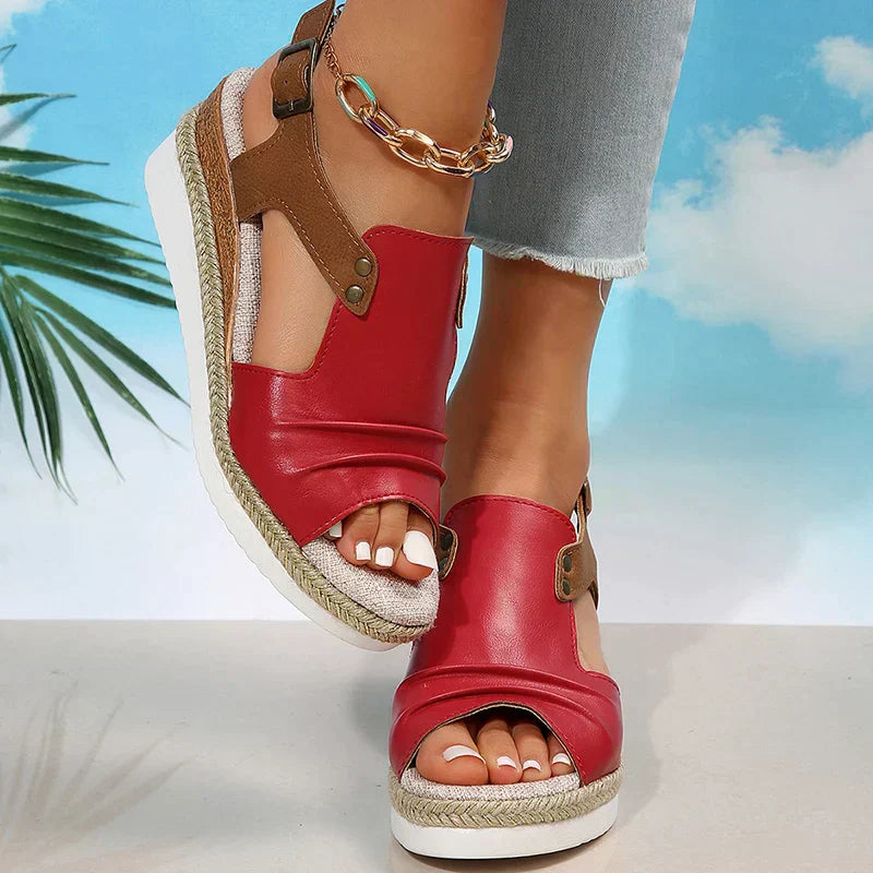 Ivyshape | Women's Wedge Sandals for Stylish Comfort