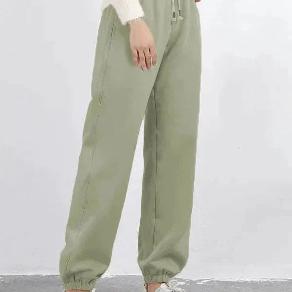 Ivyshape | Women'S Cotton Fleece Jogger Pants