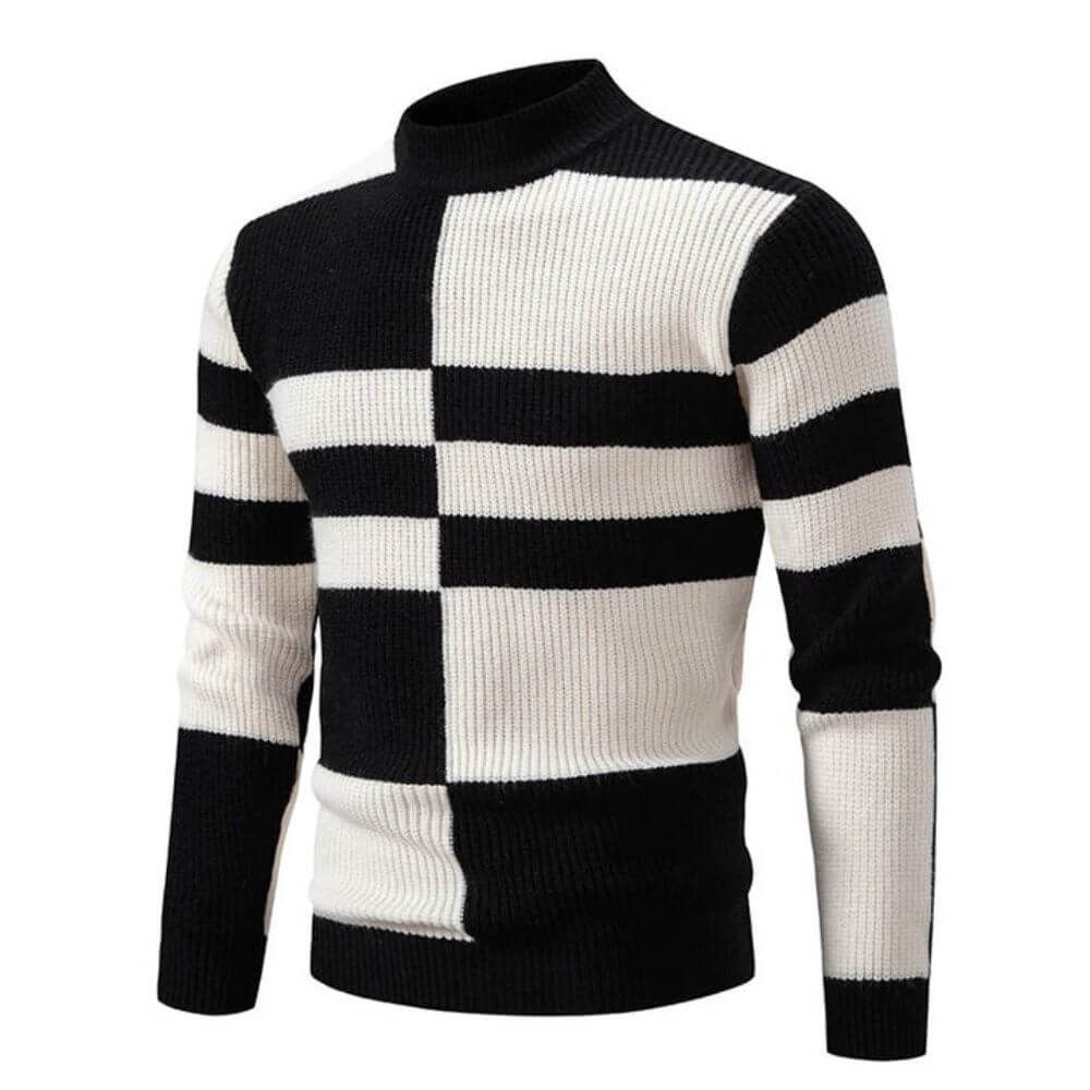 Ivyshape | Men's Colorblock Sweater