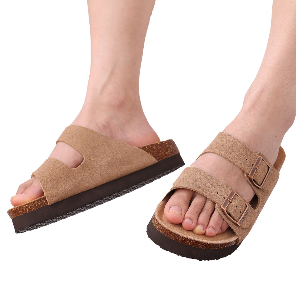 Stylish Double Buckle Clogs for Women