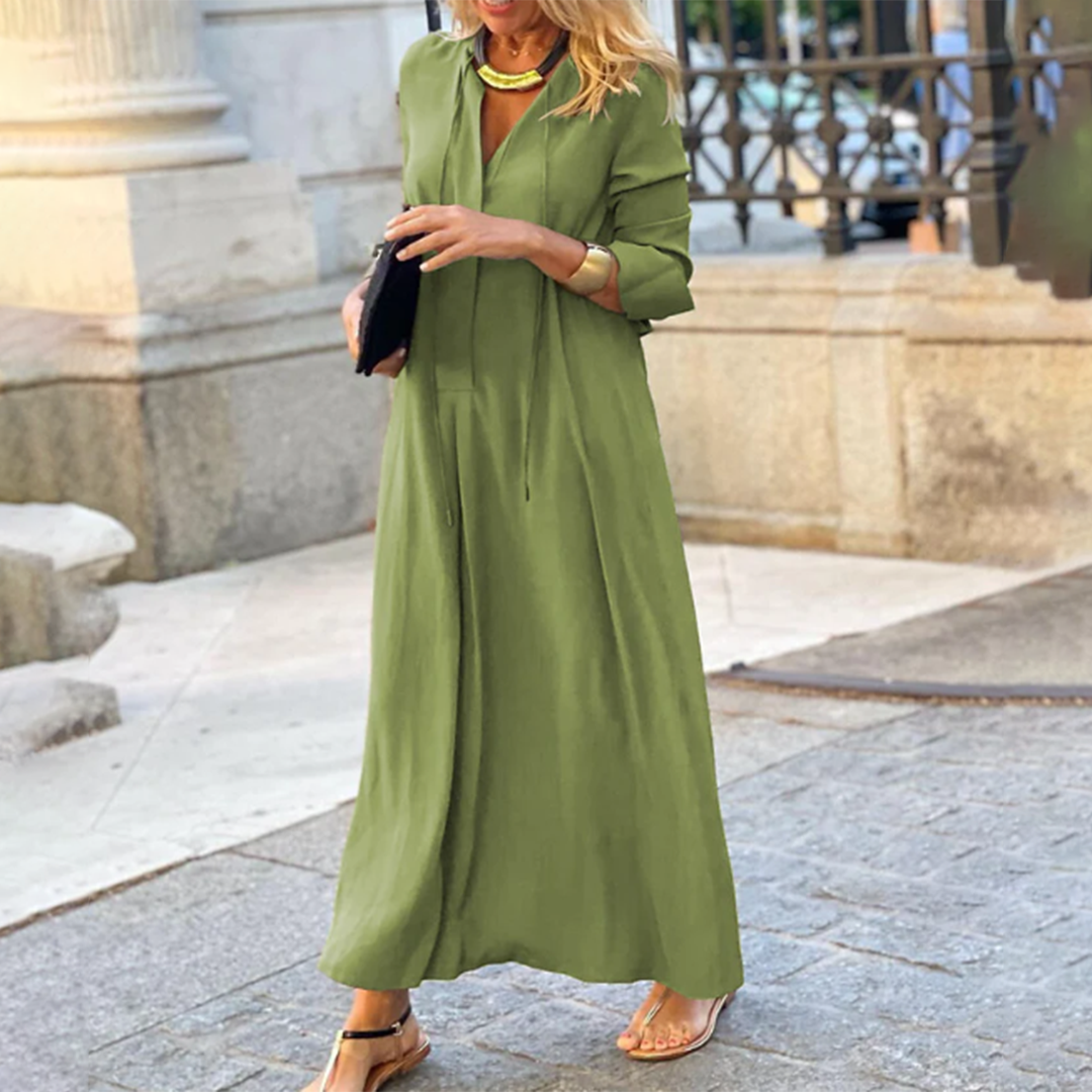 Ivyshape | Comfortable, Loose Fitting Maxi Dress