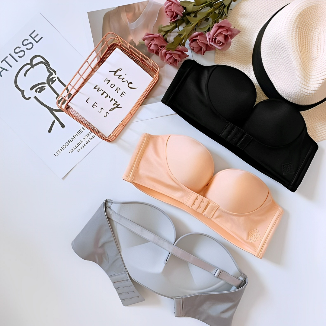 Ivyshape | Strapless Push-up bra for maximum lift