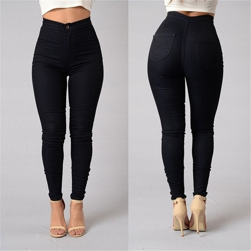 Ivyshape | Ladies Pants with High Waist for A Slim Silhouette