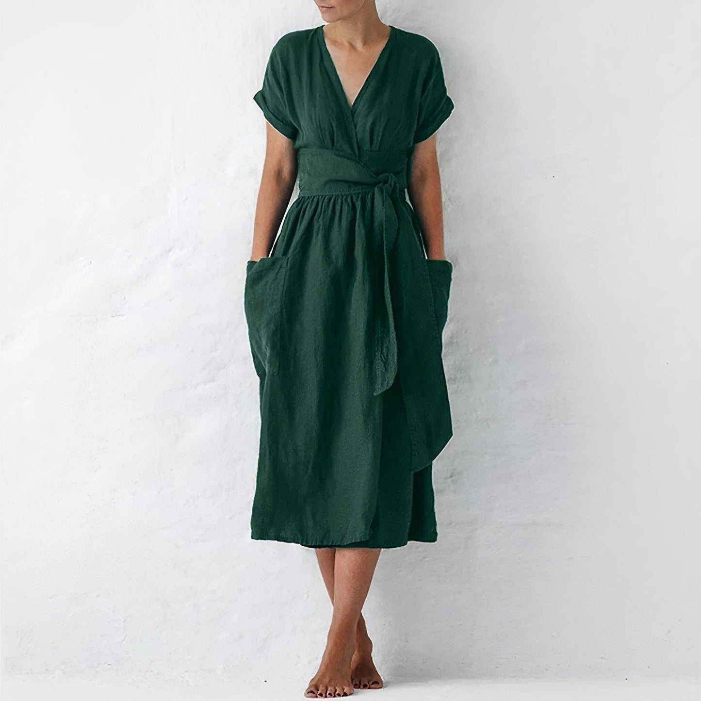 Summer Casual Wrap Dress | Perfect for Casual Days