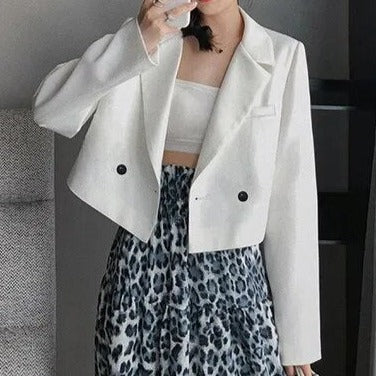 Ivyshape | Modern and Stylish Cropped Blazer