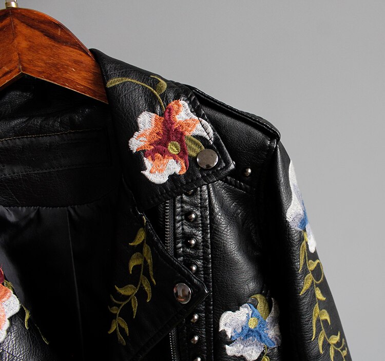 Blossom Floral Jacket (Black)