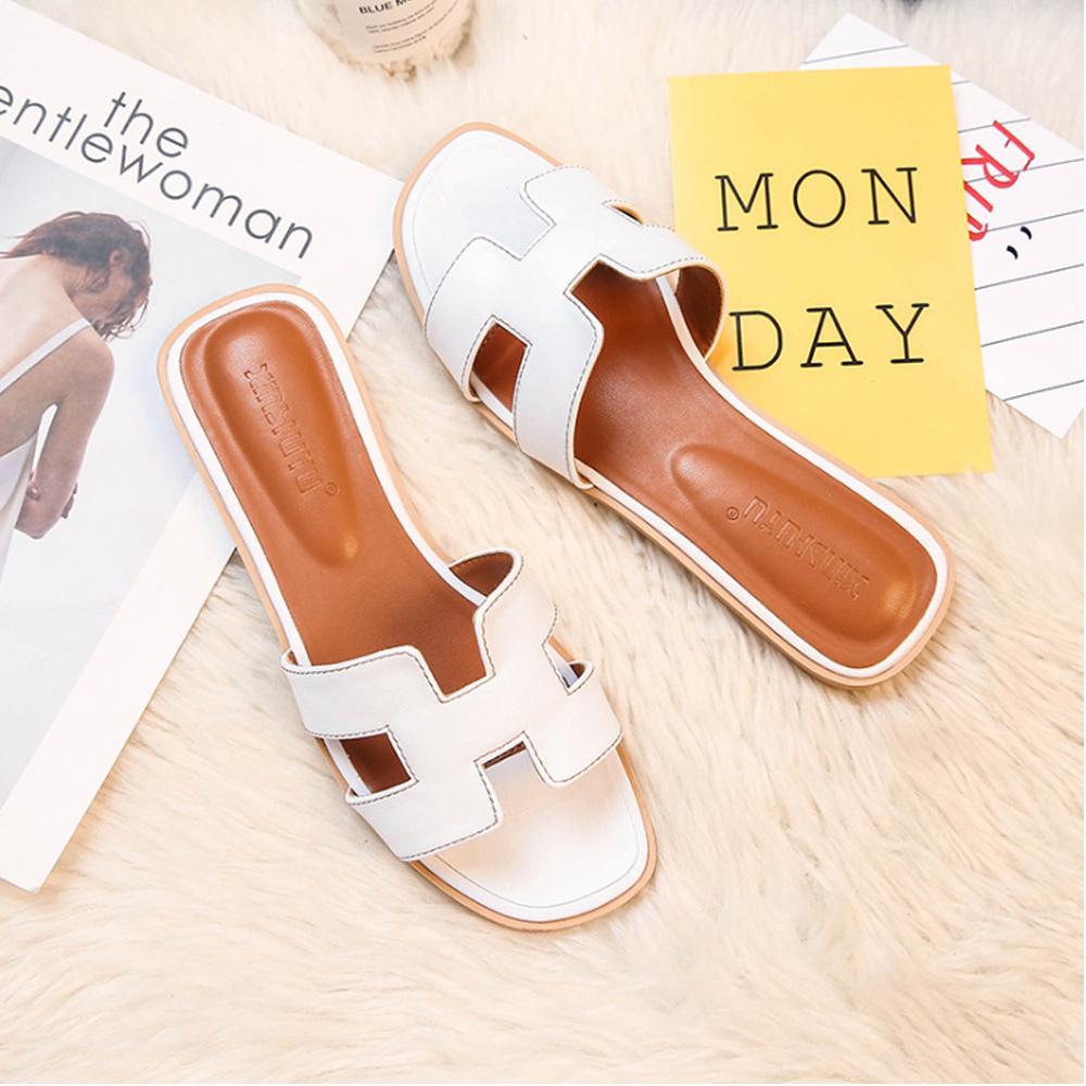 Flat Leather Sandals