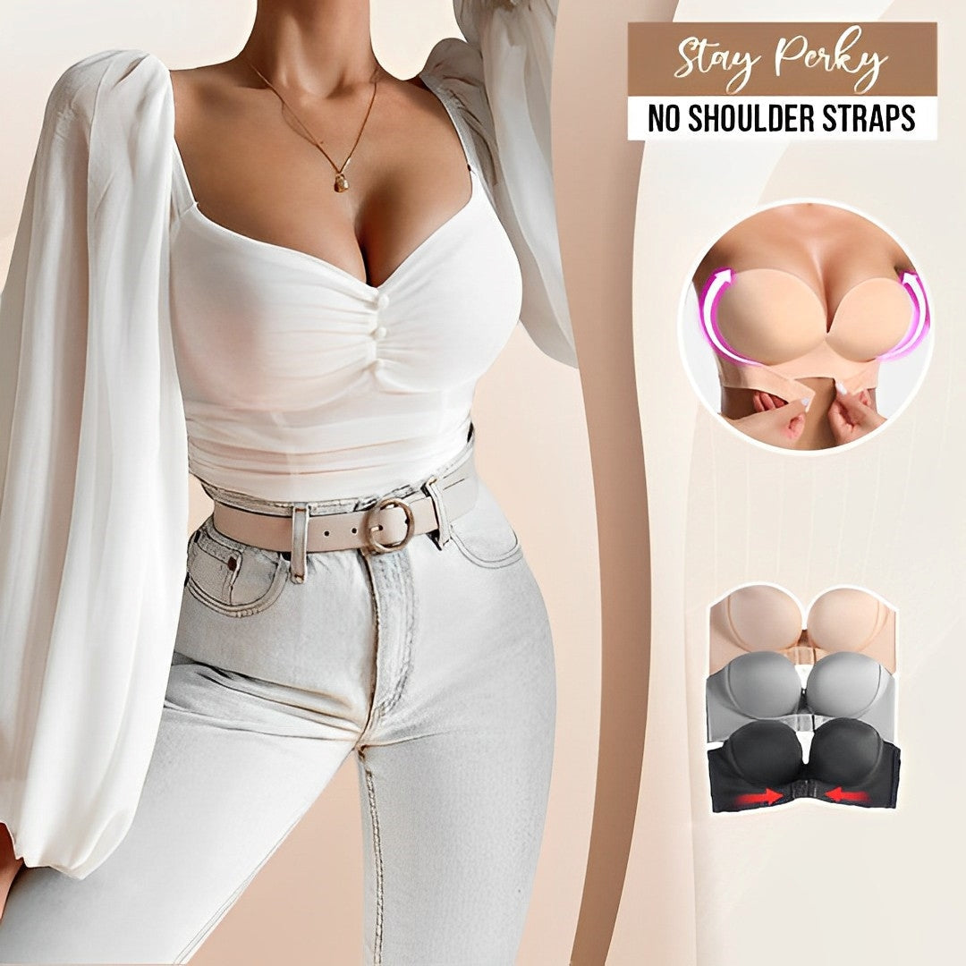 Ivyshape | Strapless Push-up bra for maximum lift