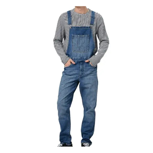 Ivyshape | Denim Jumpsuit for Men