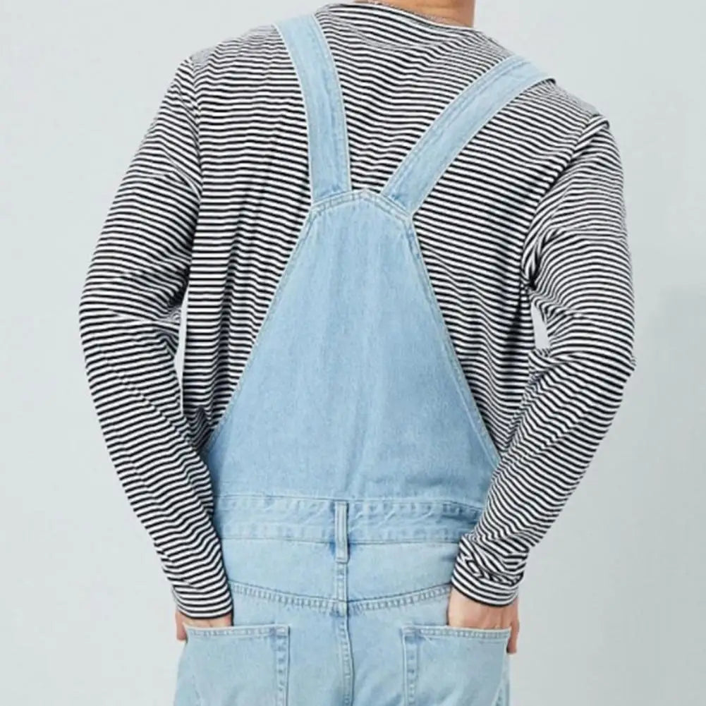 Ivyshape | Denim Jumpsuit for Men