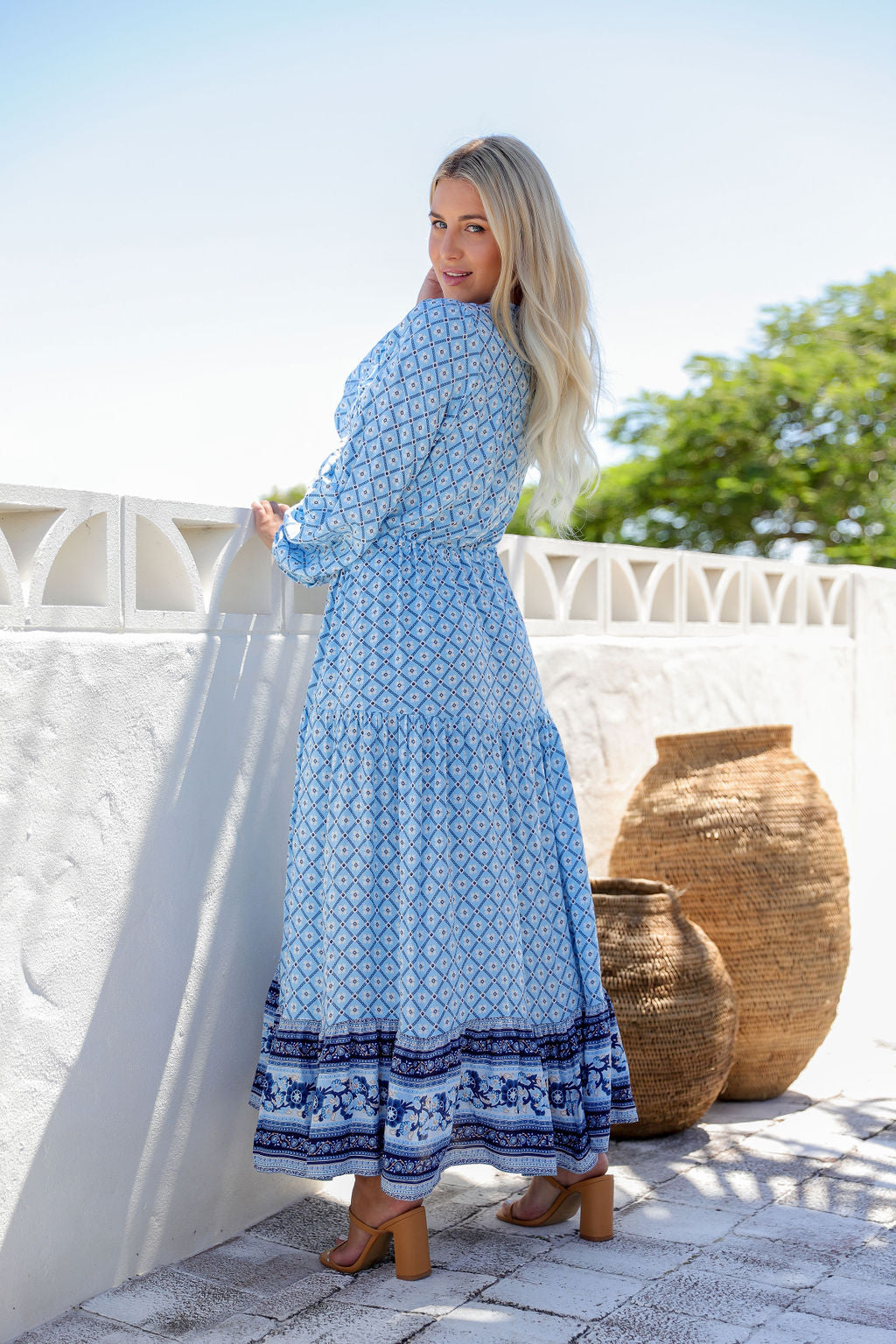 Evie Dress - Bluebell