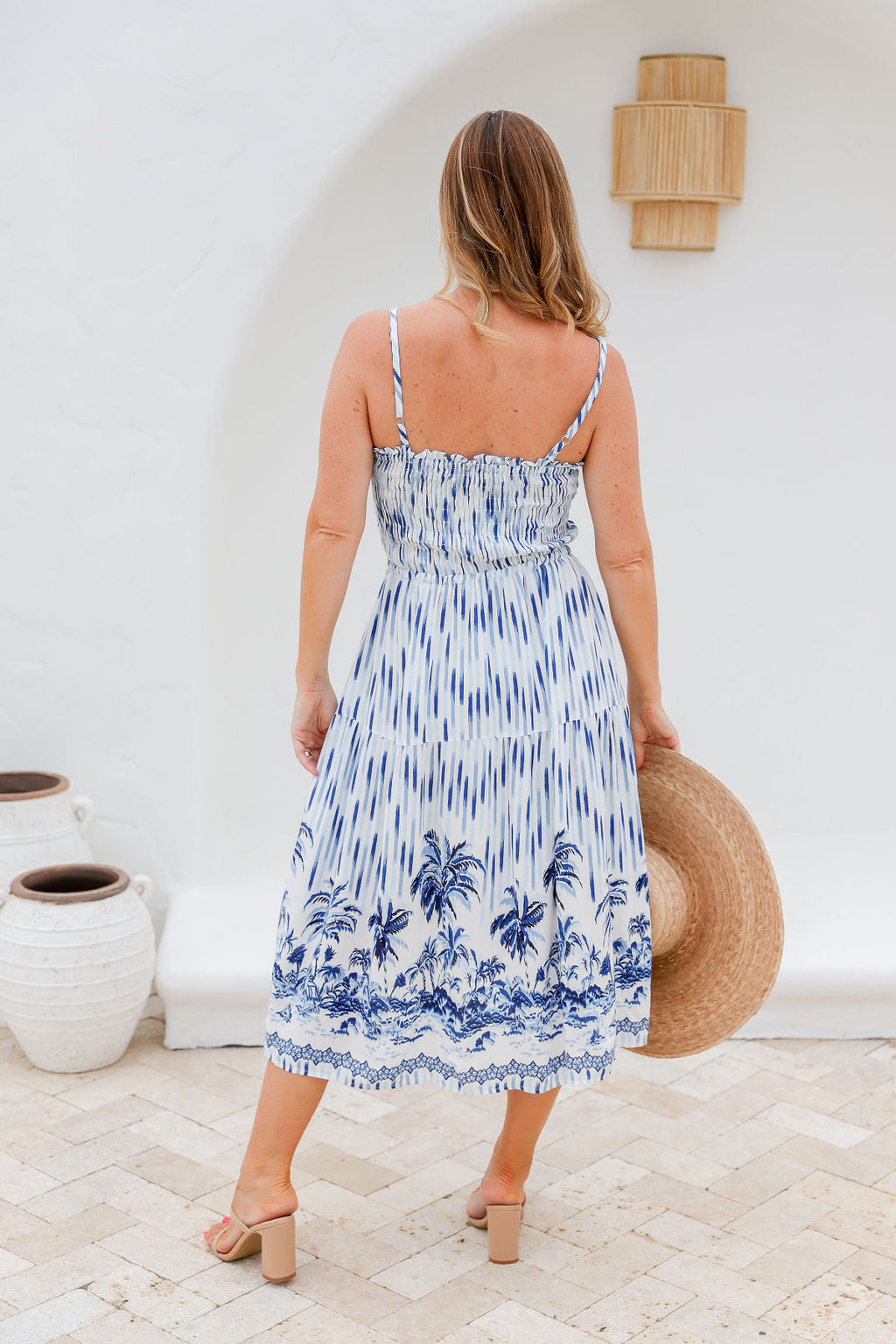 Lexy Dress - Blue Peninsula