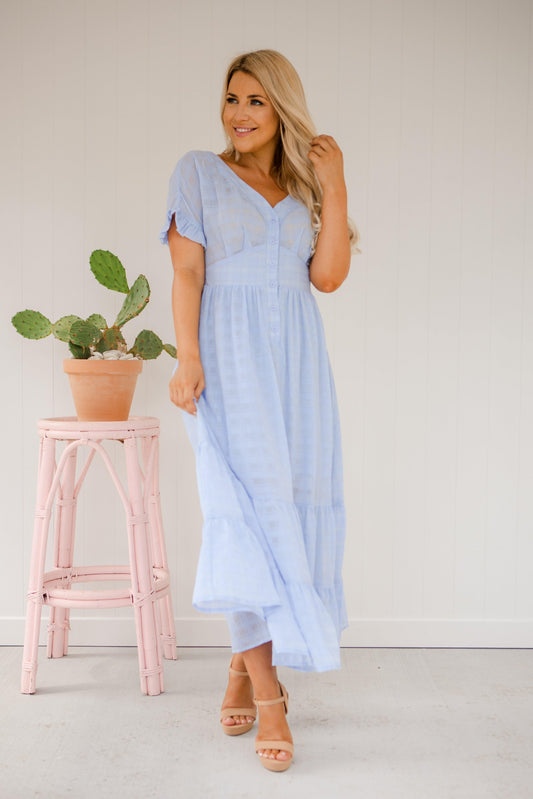 Luisa Dress - Baby Blue