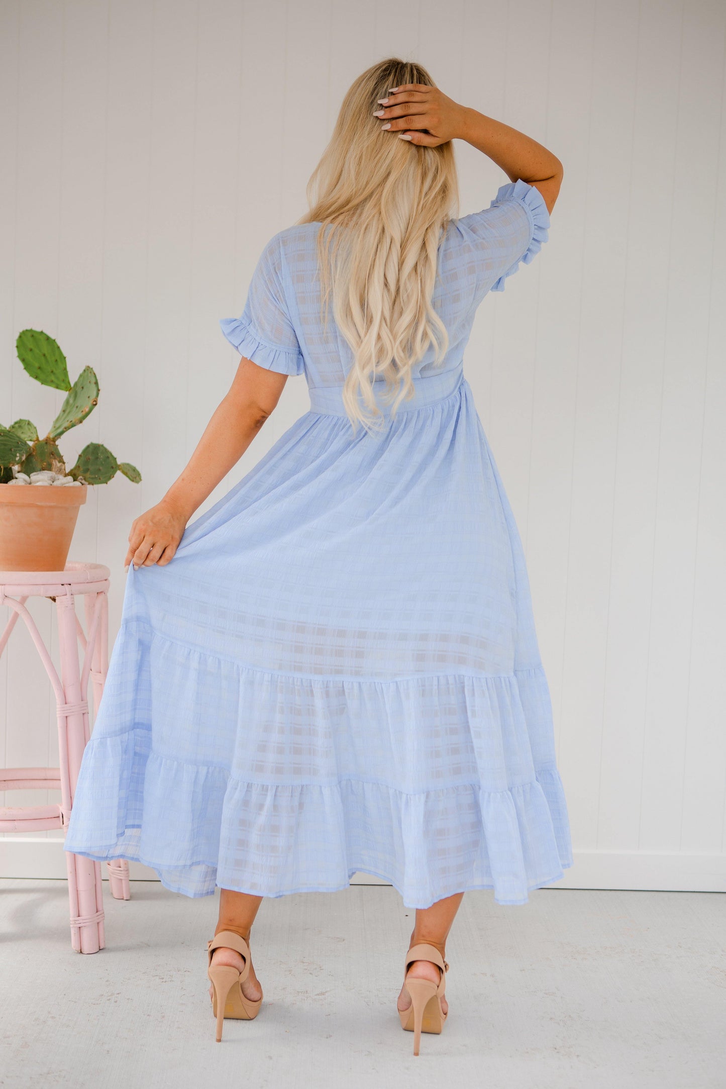 Luisa Dress - Baby Blue