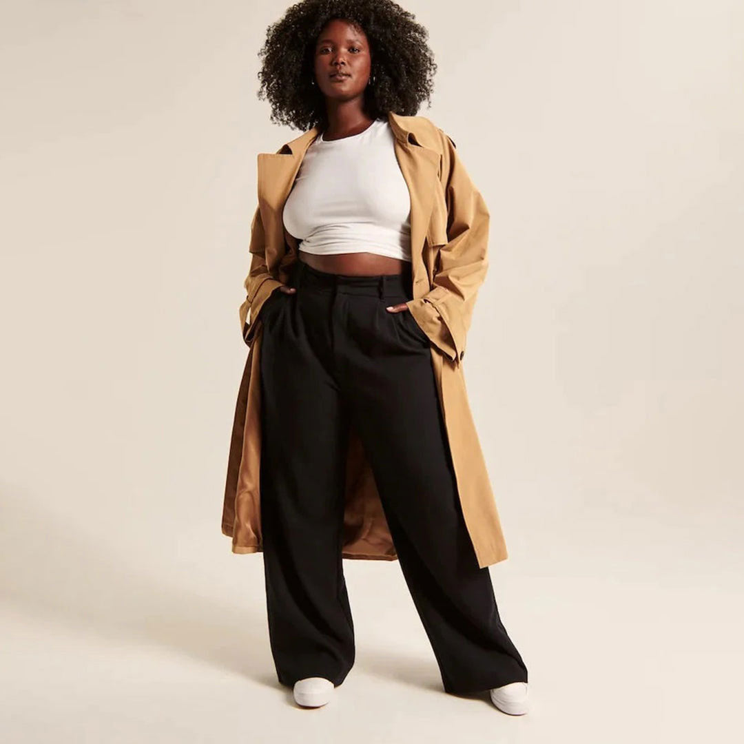 Ivyshape | Pants With High Waist