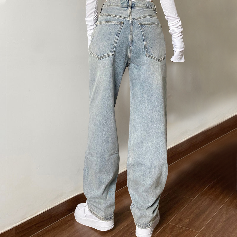 Sleek High Waisted Jeans