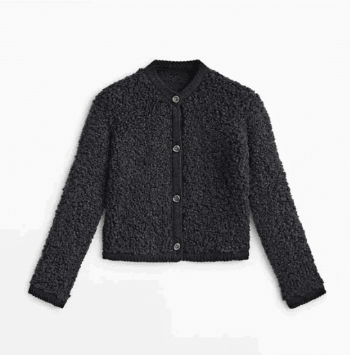 Ivyshape | Women's Overshirt Teddy Style