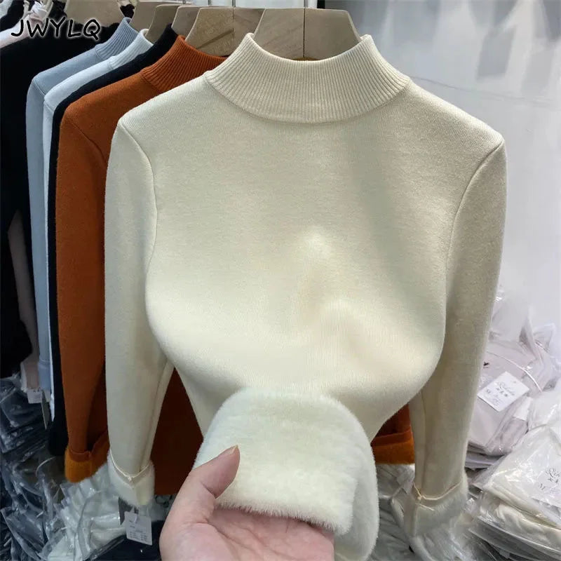 Ivyshape | Elegant Fleece Sweater