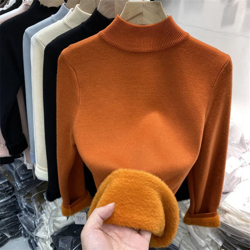 Ivyshape | Elegant Fleece Sweater