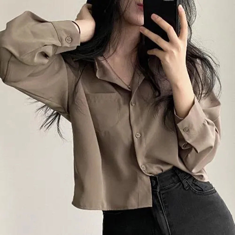 Women's Elegant Sunscreen Long Sleeve Office Blouse