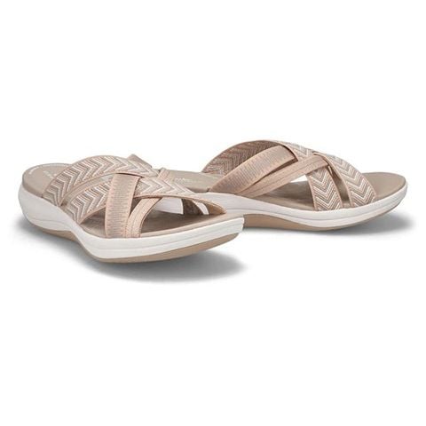 Ivyshape | Women's Cross Style Sandals Curve Sole