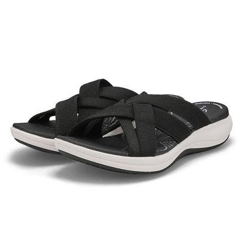 Ivyshape | Women's Cross Style Sandals Curve Sole