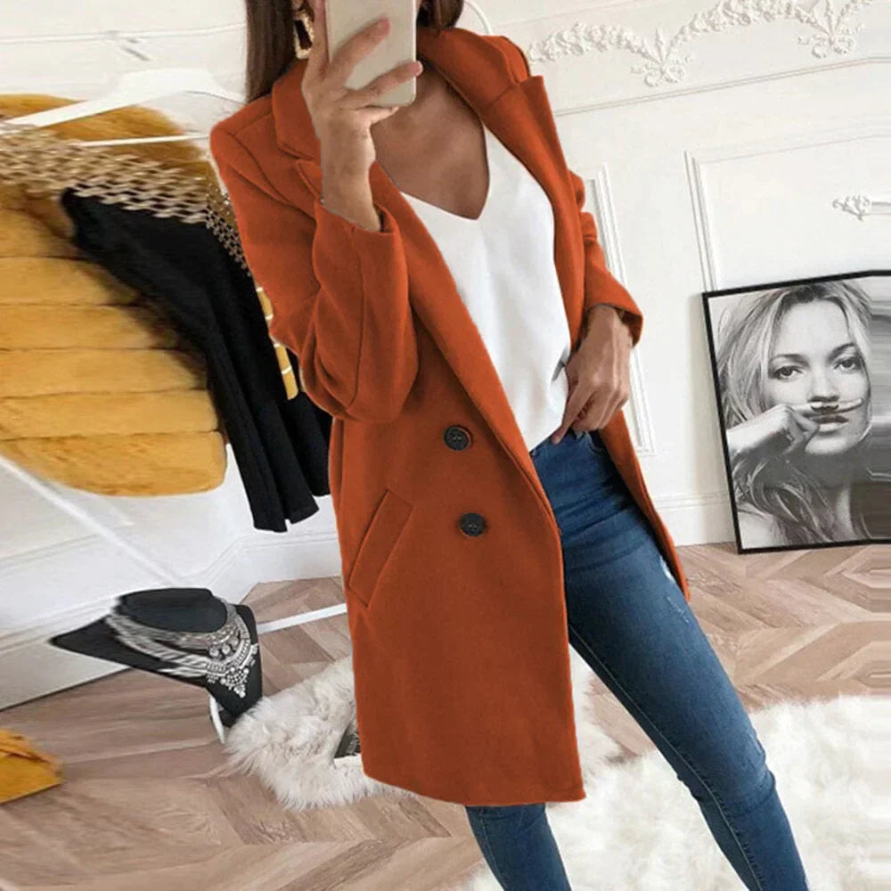 Ivyshape | Mid-Length Coat In Different Colors