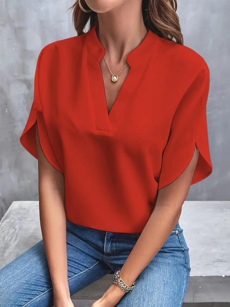 Ivyshape | Stylish and Breathable Lightweight Blouse for Everyday Elegance