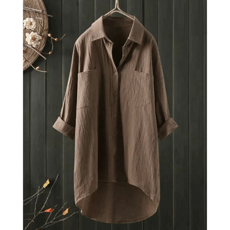 Ivyshape | Women's Long Shirt Jayla Stylish & Versatile Fashion