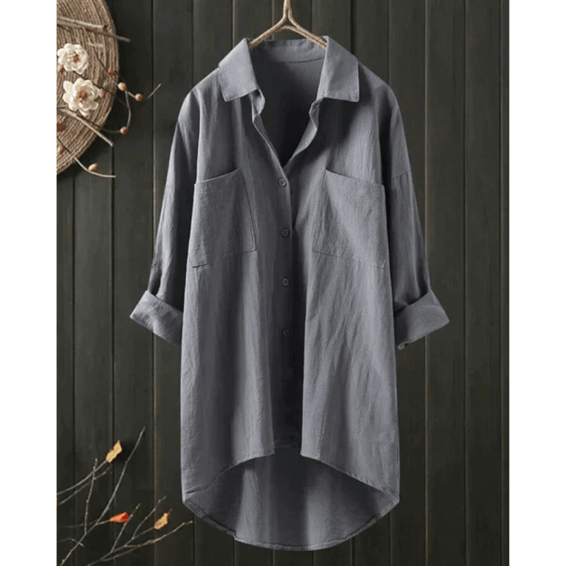 Ivyshape | Women's Long Shirt Jayla Stylish & Versatile Fashion