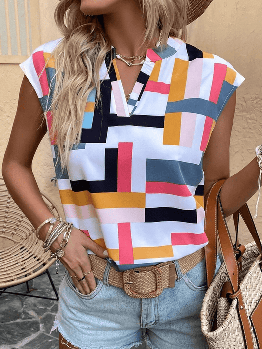 Ivyshape | Women's Summer Blouse Trista Stylish & Comfortable