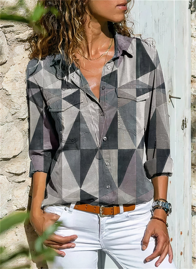 Ivyshape | Women's Summer Blouse Avary Lightweight & Stylish