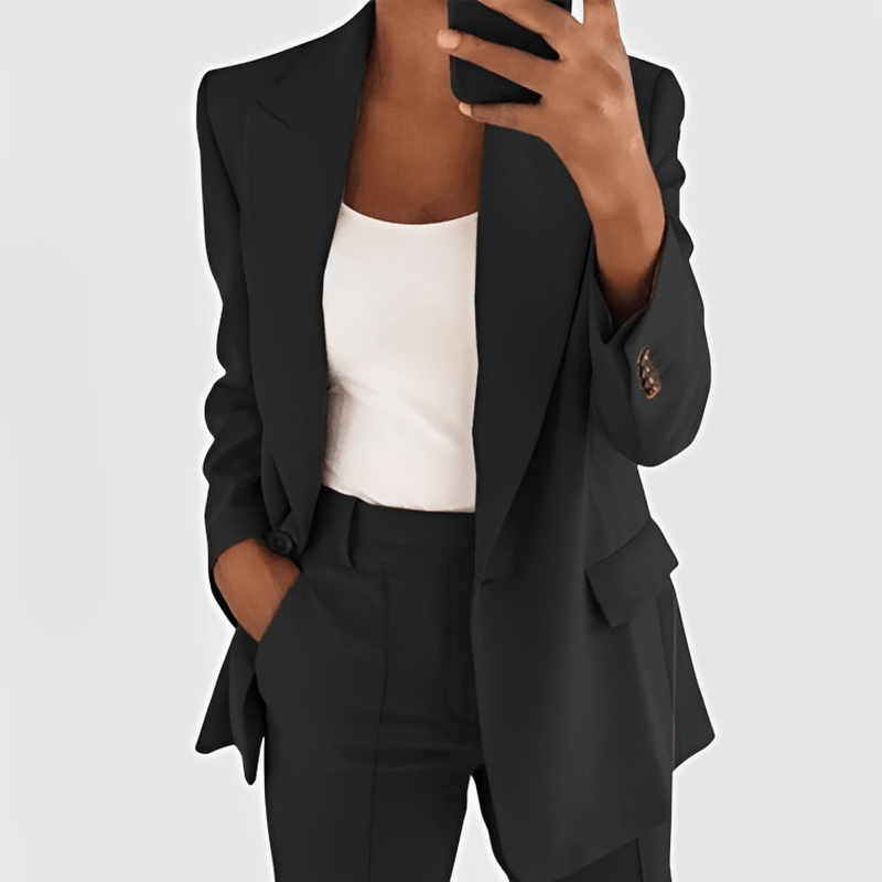 Ivyshape | Luxe Blazer Set for Elegance and Comfort