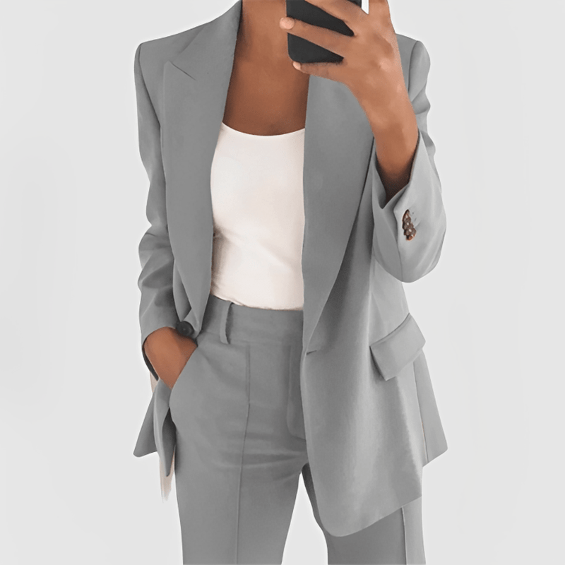 Ivyshape | Luxe Blazer Set for Elegance and Comfort