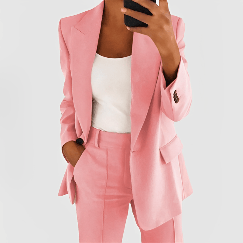 Ivyshape | Luxe Blazer Set for Elegance and Comfort