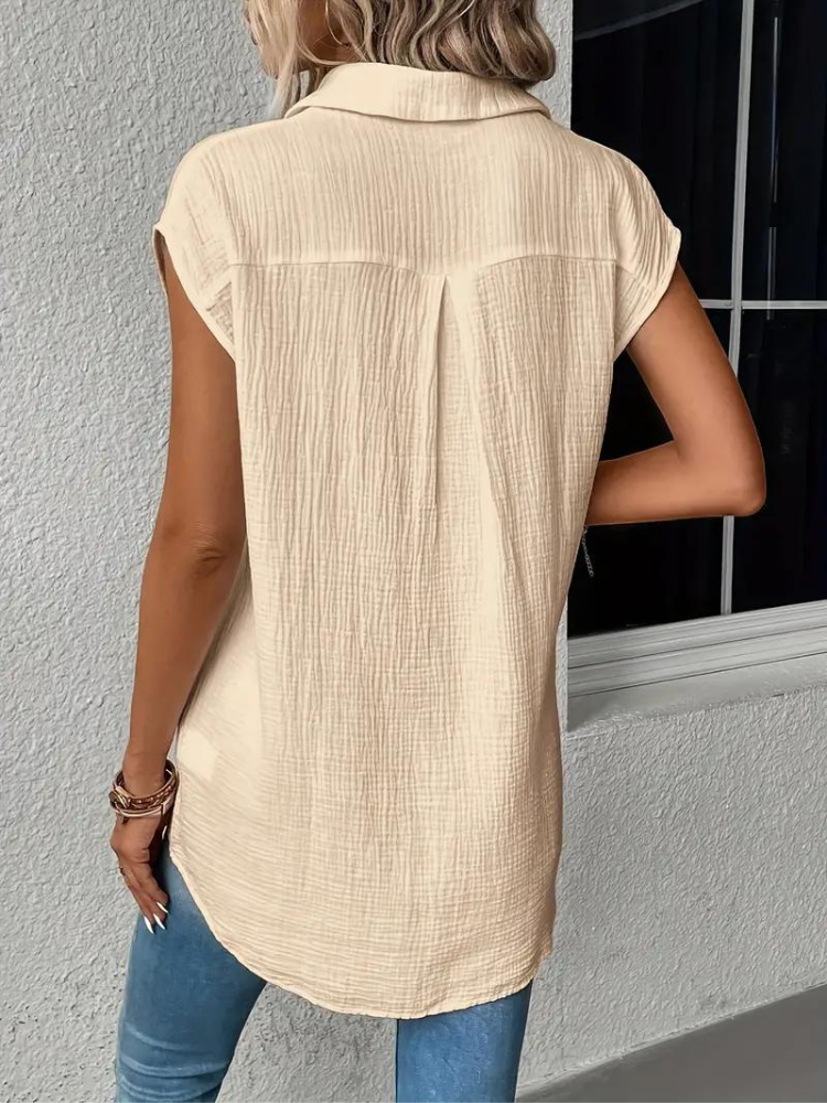 Ivyshape | Women's Chic Blouse Sleeveless