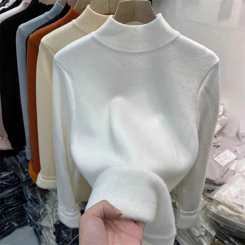 Ivyshape | Elegant Fleece Sweater