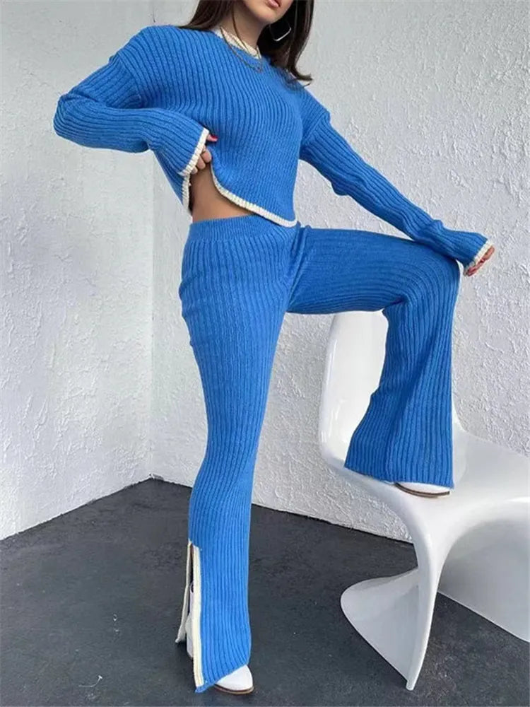 Ivyshape | Knitted Tracksuit