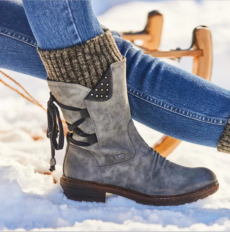 Ivyshape | Mid-Calf Weatherproof Boots