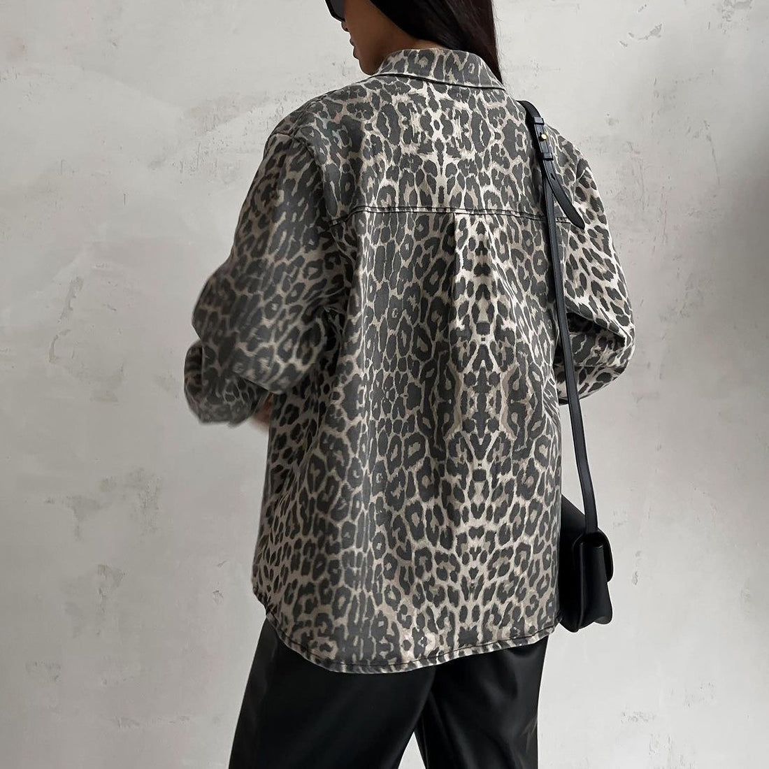 Ivyshape | Tassou Feline Flair Denim Jacket