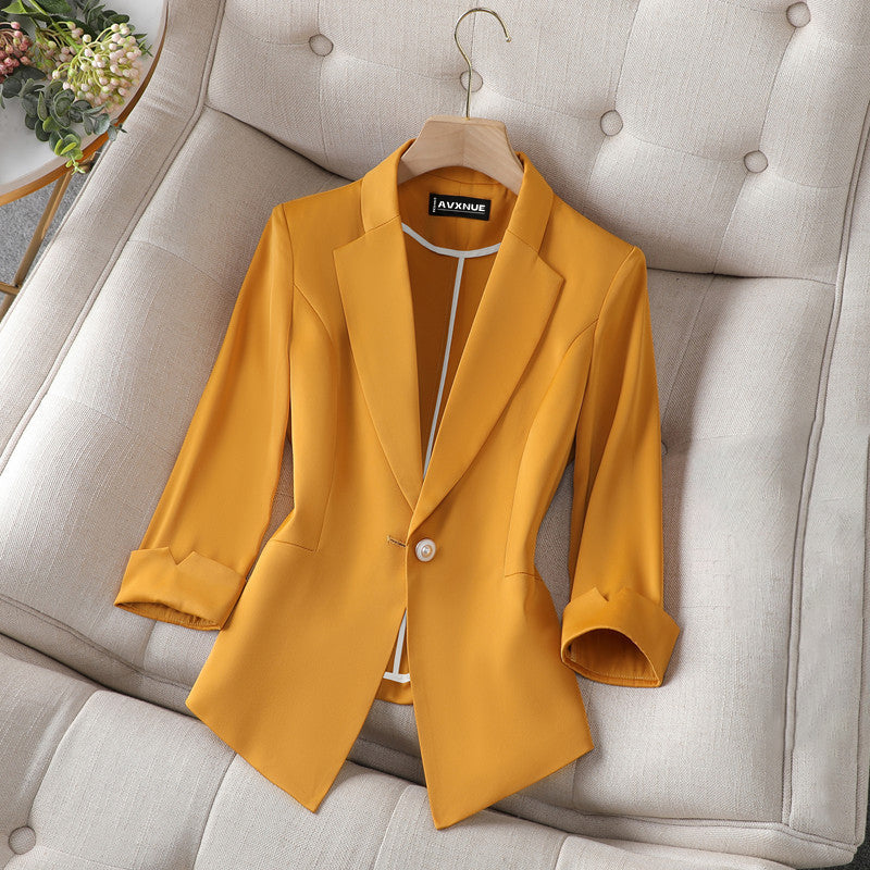 Ivyshape | Tassou Lyon Silky Blazer